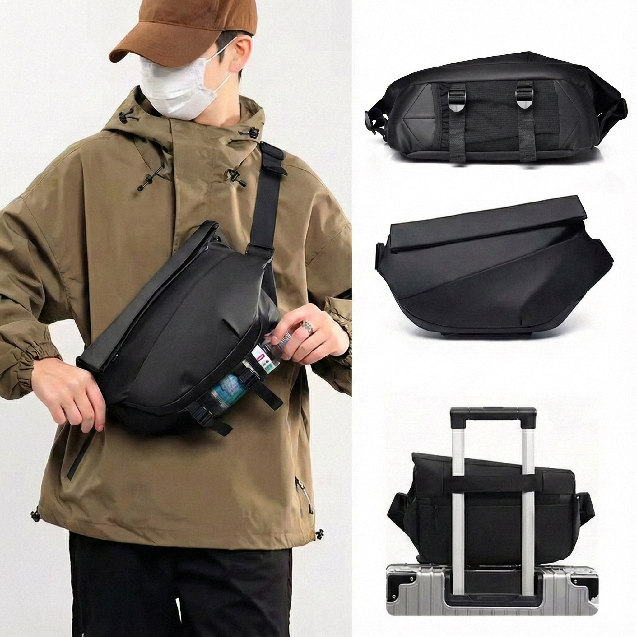 Premium Tech Crossbody Bag