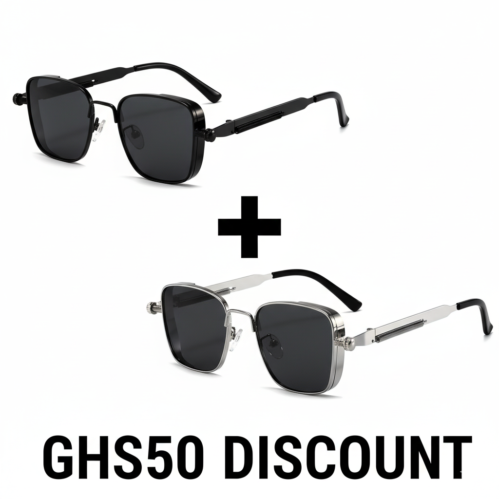 Steampunk Side Shield Sunglasses