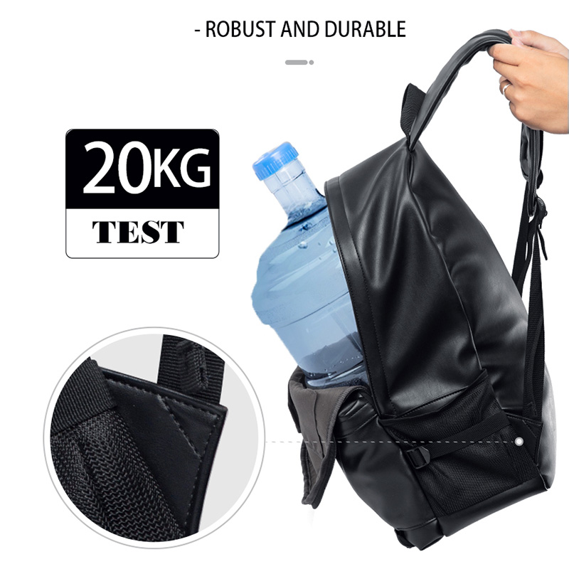 Strong Leather Backpack