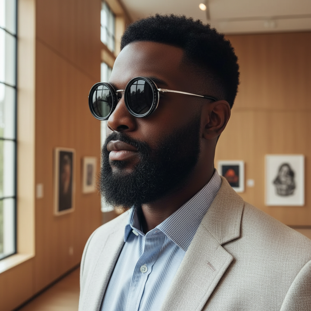 Retro Adjustable Tint Sunglasses