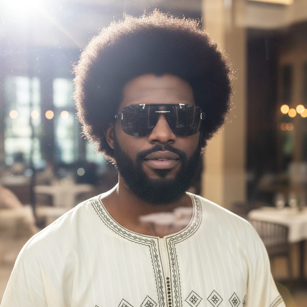 Modern Flat-Top Aviator Sunglasses