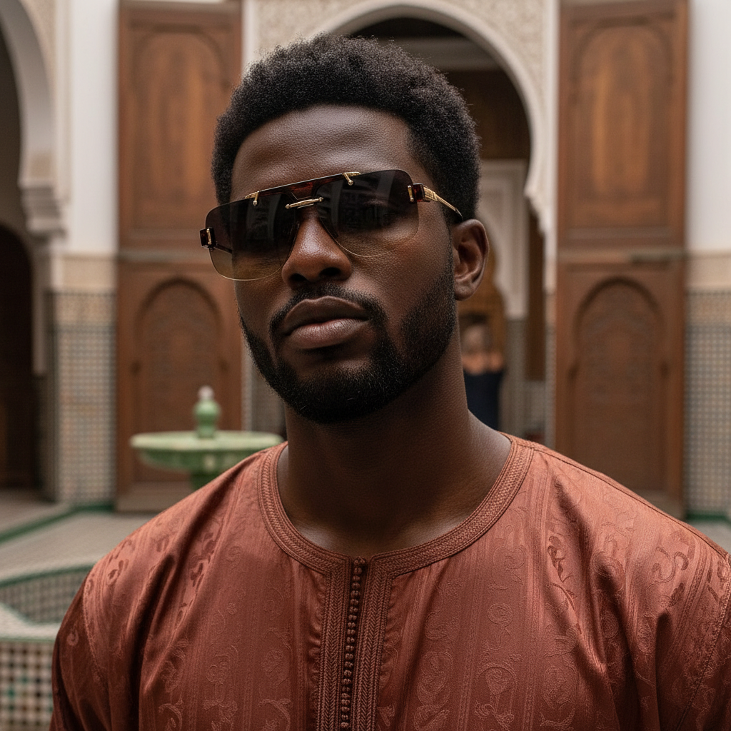 Modern Flat-Top Aviator Sunglasses